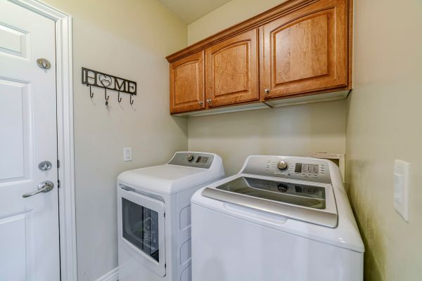 Laundry Cabinet Installation in Hutto