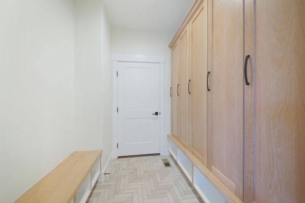 Mudroom Cupboard Installation in Hutto