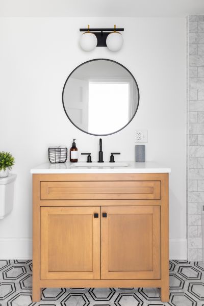 Custom Vanity Installation in Hutto